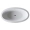 Anzzi Kekehun 6.3 ft. Solid Surface Freestanding Bathtub in Matte White FT-AZ8415 - alternate 7